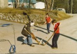 1981: Street Hockey, photo credit Frances Welwood
