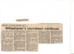 Threats of closure-1982 Nelson Daily News article April 21,1982 Mary Carne files