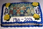 Willow Point grade 1 (1966) reunion 2006 cake-Darren Bond collection